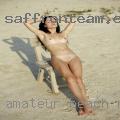 Amateur beach nudist swinger