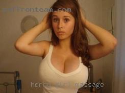 horny girl massage doctor